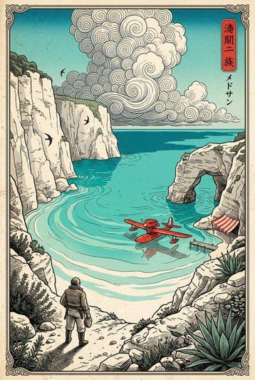 MEDSAN - Porco Rosso - The Red Seaplane Cove () - UNIQUE