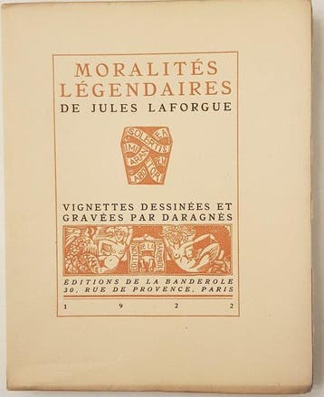 Jules Laforgue / Daragnès - Moralités légendaires, ill.
