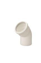 Ubbink Rolux bocht 45° - Ø80 - PP wit, Ophalen of Verzenden, Nieuw