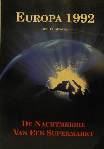 EUROPA 1992, DE NACHTMERRIE .. 9789063531942 Medema, Verzenden, Gelezen, Medema