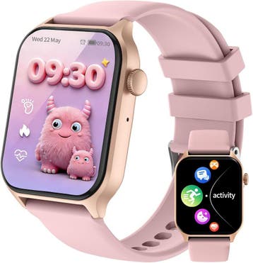 GPS-vrij Kinderhorloge - 120 Sportmodi | 38% Korting, Sieraden, Tassen en Uiterlijk, Ophalen of Verzenden, Zo goed als nieuw, Roze
