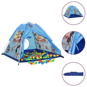 vidaXL Kinderspeeltent 120x120x90 cm blauw, Verzenden, Nieuw