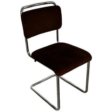 Dutch Originals Eetkamerstoel Gispen 101 Xl Set Van 6, Ophalen of Verzenden, Zo goed als nieuw, Bruin, Vijf, Zes of meer stoelen