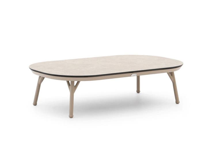 Tierra Outdoor Nora loungetafel champagne met Trespa, Tuin en Terras, Tuinsets en Loungesets, Ophalen of Verzenden