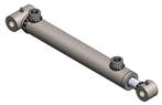 Dubbelwerkende hydraulische cilinders - Buis - versch. maten, Ophalen of Verzenden, Nieuw