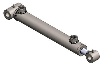 Dubbelwerkende hydraulische cilinders - Buis - versch. maten, Ophalen of Verzenden, Nieuw