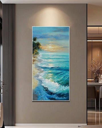 Clelia - Tropical Shore at Dusk