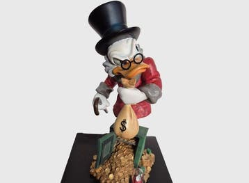 Uncle Scrooge Figure, 1022/1500 - Walt Disney / Grand Jester, Verzamelen, Nieuw