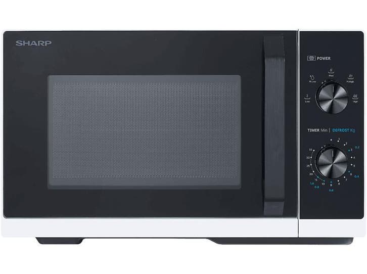 Sharp -  800 W - Inhoud 20 L Magnetron, Witgoed en Apparatuur, Magnetrons, Minder dan 45 cm, Vrijstaand, Draaiplateau, Nieuw, Verzenden