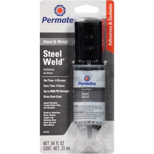 Permatex Steel Weld, 2 Componenten Epoxy Lijm, Computers en Software, Laptop-opladers, Verzenden
