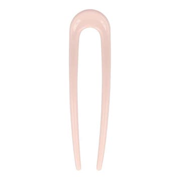 Haarvork 11cm – Haarpin voor Knot – Kunststof – Roze, Nieuw