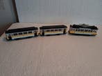 ohne Marke H0 - Modeltram (3) - Tramtrein - motorwagen en 2, Hobby en Vrije tijd, Modeltreinen | H0, Nieuw