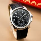 Cartier - Calibre de Cartier-Chrono Date - W7100014 - Heren, Nieuw