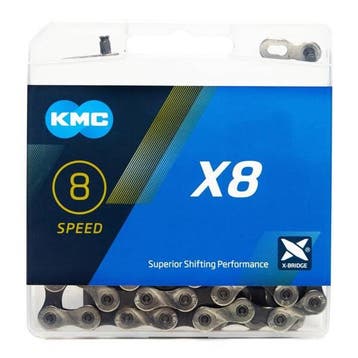 KMC X8 fietsketting 114 schakels, Verzenden, Nieuw