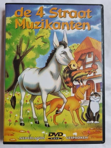 DE 4 STRAAT MUZIKANTEN (DVD), Cd's en Dvd's, Verzenden, Gebruikt