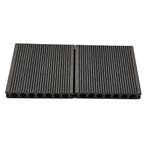 Composiet Vlonderplank Licht Grijs 2,3 X 14,8 Cm Houtnerf /, Nieuw