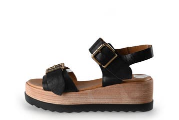 Sacha Sandalen in maat 40 Zwart, Verzenden, Zwart, Sandalen of Muiltjes, Zo goed als nieuw