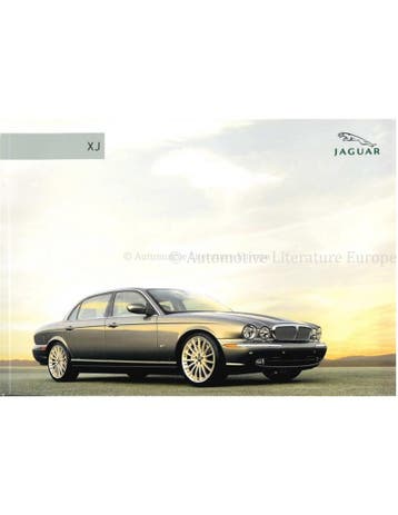 2006 JAGUAR XJ BROCHURE FRANS, Nieuw, Author