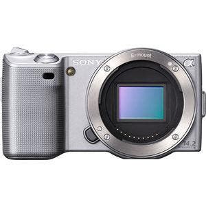 Sony NEX-5N Digitale Systeemcamera Body - Zilver, Audio, Tv en Foto, Fotocamera's Digitaal, Verzenden, Zo goed als nieuw