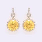 Zonder minimumprijs - Oorbellen - 14 karaat Geel goud -, Nieuw