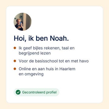 Bijles rekenen en taal voor de basisschool in Haarlem, Privéles, Bijles