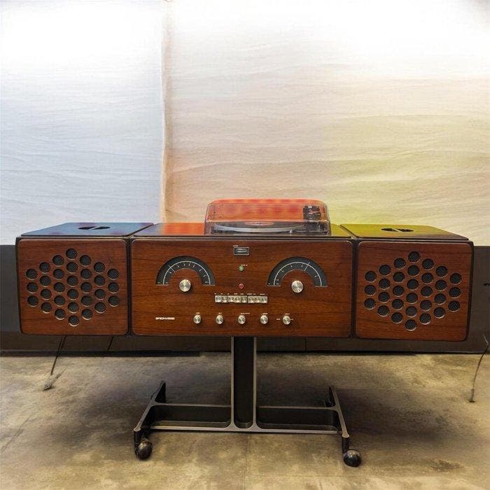 Brionvega Achille Castiglioni - RR126 Radio, Audio, Tv en Foto, Radio's