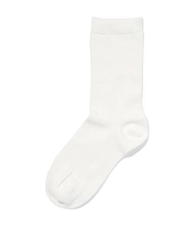 HEMA Damessokken bamboe wit 3=40% / 2=20%, Verzenden, Nieuw