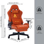 Ergonomische Bureaustoel -  Office Chair - Gamestoel - Volwa, Verzenden, Zo goed als nieuw