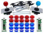 HQ 2-player Arcade Combo Set met MX Silent Led Drukknopp..., Nieuw