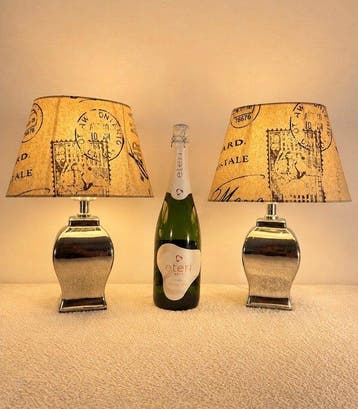 Lightmakers B.V. - Tafellamp (2) - Castle - Chroom,