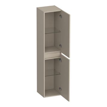 Brauer Joy - Wavy - Hoge Kast - 160 cm - 2 Deuren -, Ophalen of Verzenden, Nieuw