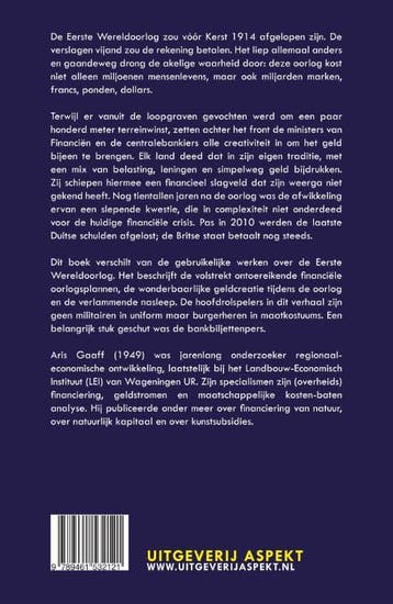 Financiering van de Eerste Wereldoorlog 9789461532121, Verzenden, Zo goed als nieuw, Aris Gaaff