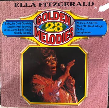Ella Fitzgerald - 28 Golden Melodies, Ophalen of Verzenden, Gebruikt