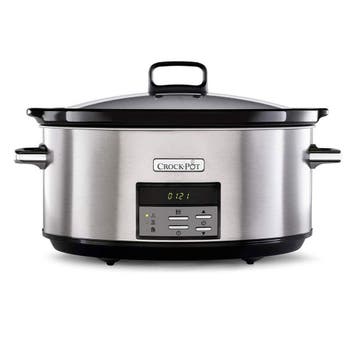 Tweedekans - CrockPot Digital Slowcooker CSC063X - 7,5L, Witgoed en Apparatuur, Ophalen of Verzenden, Nieuw