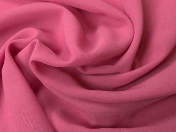 Chiffon stof - Roze - Per 15 of 50 meter, Hobby en Vrije tijd, Stoffen en Lappen, 120 cm of meer, Ophalen of Verzenden, Roze, Polyester