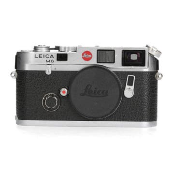 Leica M6 .72mm Silver (10403) - 1 jaar garantie, Ophalen of Verzenden, Zo goed als nieuw, Leica
