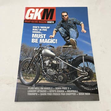 Greasy Kulture Magazine #16, Boeken, Auto's | Boeken, Ophalen of Verzenden, Zo goed als nieuw, Overige merken