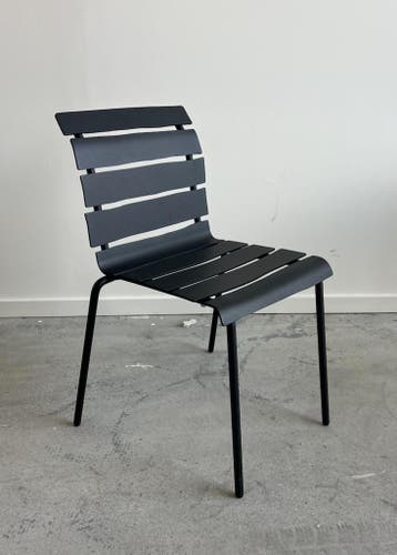 Serax X Maarten Baas Tuinstoel Black Aligned, Tuin en Terras, Tuinstoelen, Ophalen of Verzenden, Gebruikt, Aluminium
