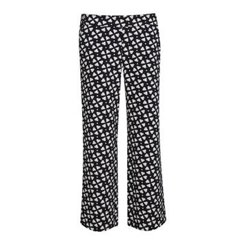 MAC • Chiara cropped pantalon diamant • 38, Kleding | Dames, Maat 38/40 (M), Verzenden, Zwart, MAC