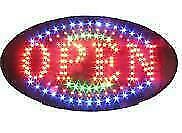 LED open bord - RUIM ASSORTIMENT - LED licht reclame borden, Ophalen of Verzenden, Nieuw