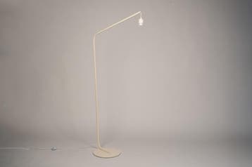Rietveld Vloerlampen - Wit, Creme - Metaal, Verzenden, Nieuw