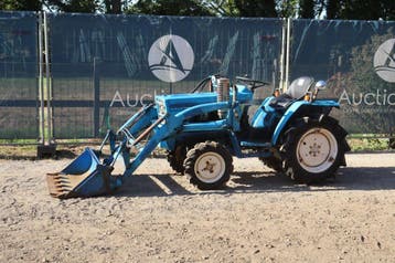 Veiling: Minitractor Iseki TU1500 Diesel 15pk met voorlader, Gebruikt, 2500 tot 5000, Tot 80 Pk, Ophalen