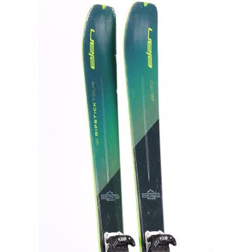 170 184 toerskis ELAN RIPSTICK TOUR 88, green, grip walk +, Verzenden, Gebruikt