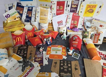 Themacollectie - Mac Donalds Vintage disposibles,, Antiek en Kunst, Antiek | Speelgoed