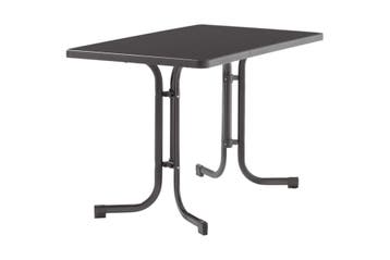 Sieger klaptafel 70x115 cm antraciet, Verzenden, Nieuw, Rond, Overige materialen