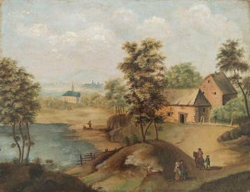 Josef Hoffmann (1831-1904), zugeschrieben - Landschaft