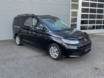 Volkswagen Caddy Cargo Maxi 2.0 TDI 125 pk DSG Aut. Black Ed, Automaat, Gebruikt, Volkswagen, Zwart