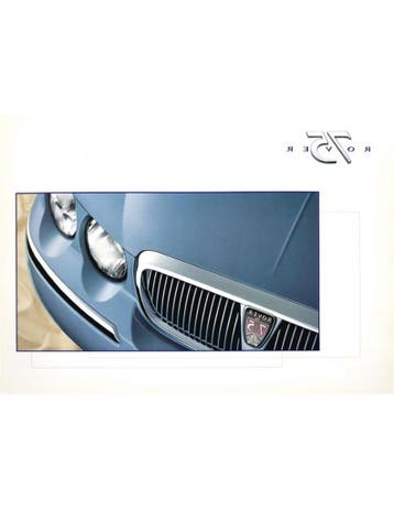 1999 ROVER 75 BROCHURE NEDERLANDS, Nieuw, Author