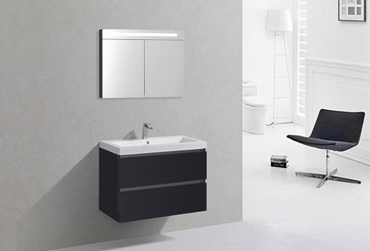 Sani Royal Badkamermeubel Trento Greeploos, Huis en Inrichting, Badkamer | Badkamermeubels