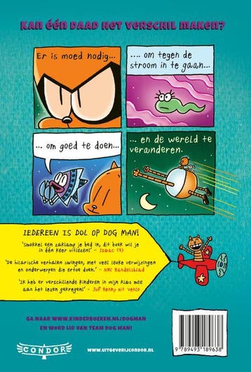 Dog Man ziet ze zwemmen / Dog Man / 8 9789493189638, Boeken, Verzenden, Gelezen, Dav Pilkey